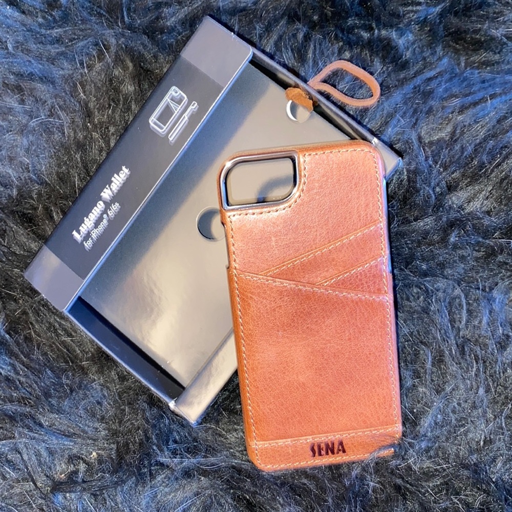 Lodis, Leather Lugano Wallet For iPhone 6/6s